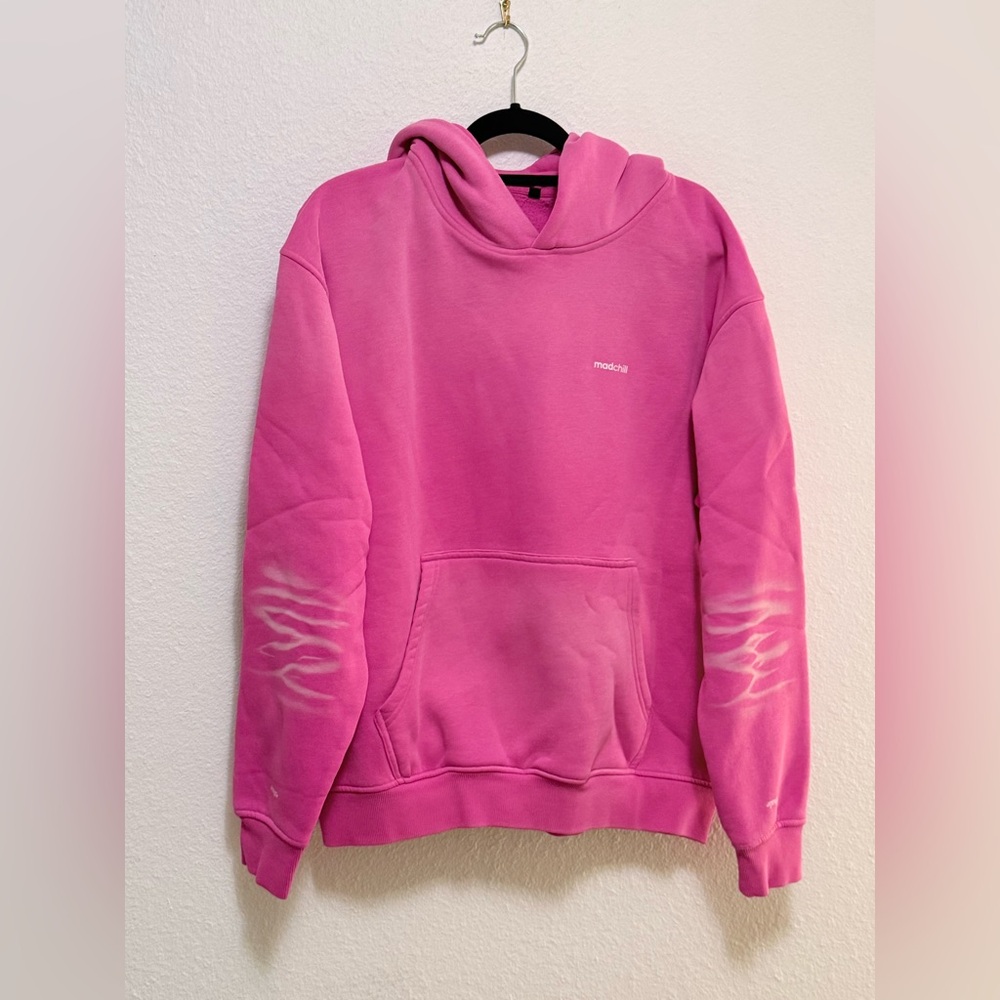 NWT Madchill Pink Oversized COMFY Sweatshirt S